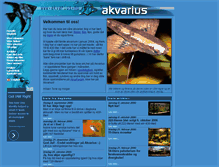 Tablet Screenshot of akvarius.no